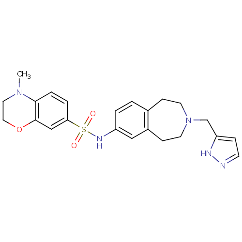 Chemical structure of BindingDB Monomer ID 50415668