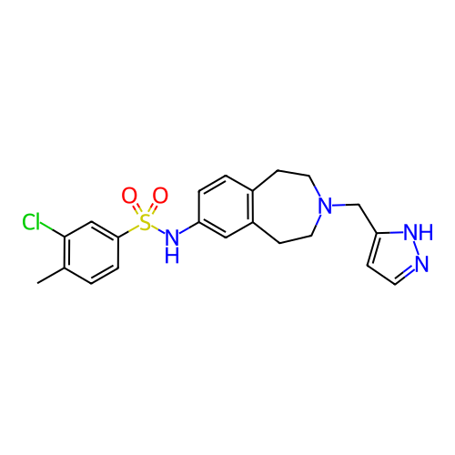 Chemical structure of BindingDB Monomer ID 50415670
