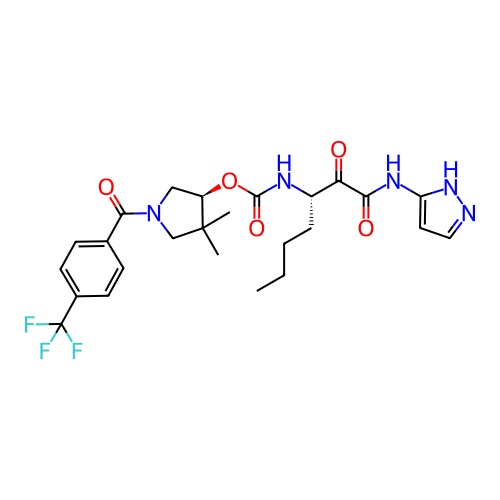 Chemical structure of BindingDB Monomer ID 50415754