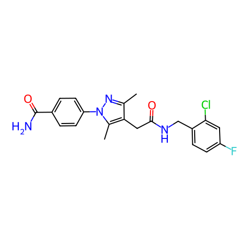 Chemical structure of BindingDB Monomer ID 50415889