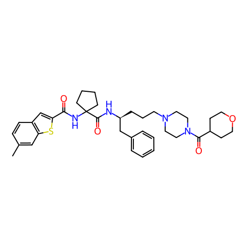 Chemical structure of BindingDB Monomer ID 50415928