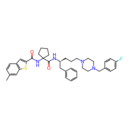 Chemical structure of BindingDB Monomer ID 50415943