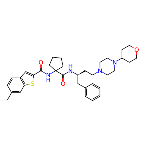 Chemical structure of BindingDB Monomer ID 50415954