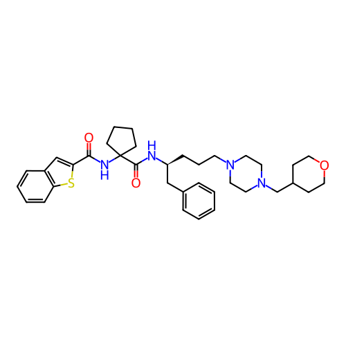 Chemical structure of BindingDB Monomer ID 50415960