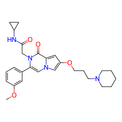 Chemical structure of BindingDB Monomer ID 50416634
