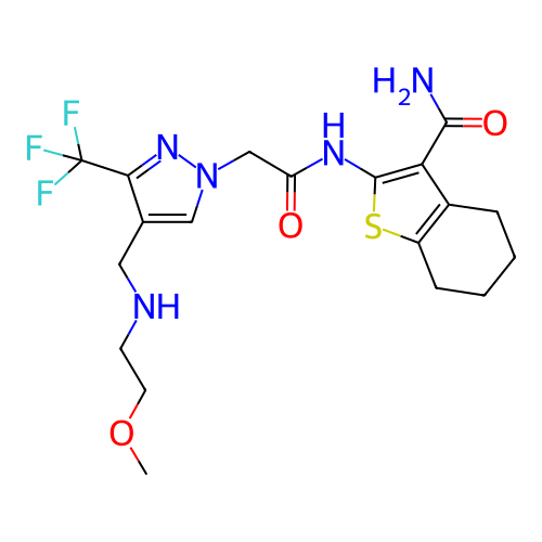 Chemical structure of BindingDB Monomer ID 50417076
