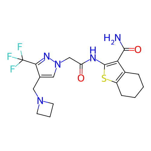 Chemical structure of BindingDB Monomer ID 50417079
