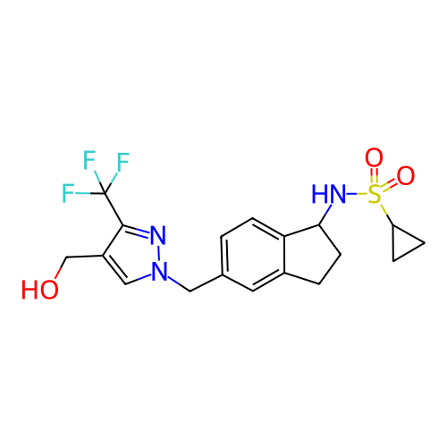 Chemical structure of BindingDB Monomer ID 50417565