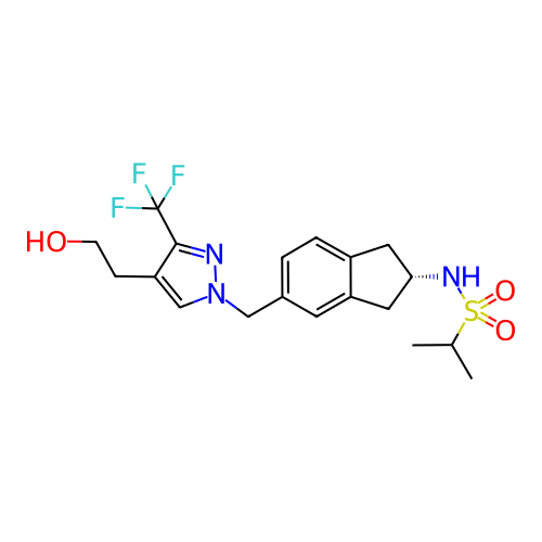 Chemical structure of BindingDB Monomer ID 50417573