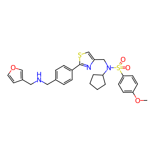 Chemical structure of BindingDB Monomer ID 50417694