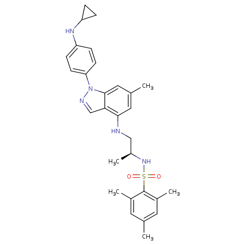 Chemical structure of BindingDB Monomer ID 50417883