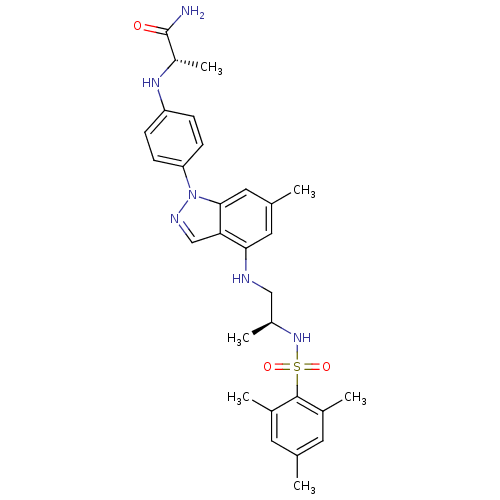 Chemical structure of BindingDB Monomer ID 50417886