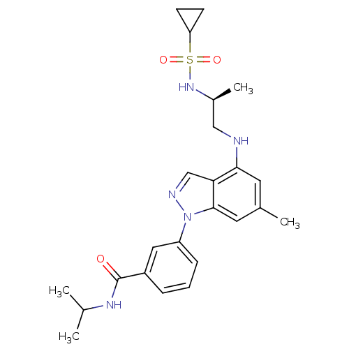 Chemical structure of BindingDB Monomer ID 50417896