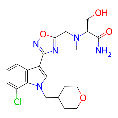 Chemical structure of BindingDB Monomer ID 50418021