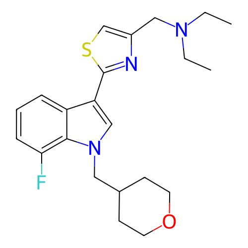 Chemical structure of BindingDB Monomer ID 50418107