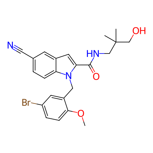 Chemical structure of BindingDB Monomer ID 50418224