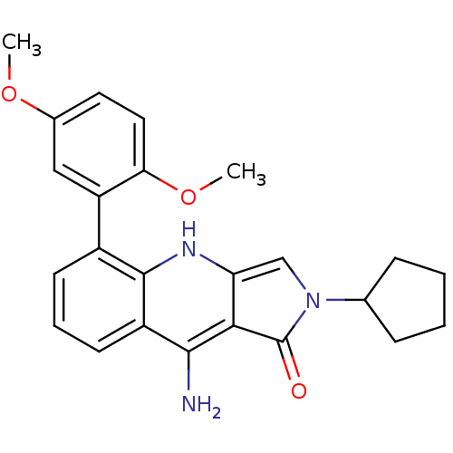 Chemical structure of BindingDB Monomer ID 50418466