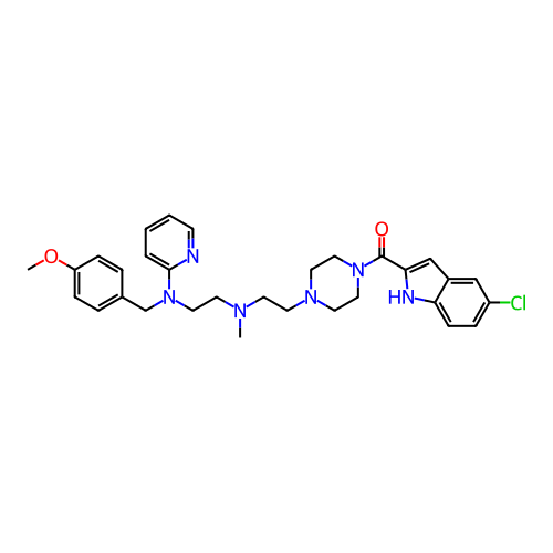 Chemical structure of BindingDB Monomer ID 50419325