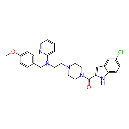 Chemical structure of BindingDB Monomer ID 50419328