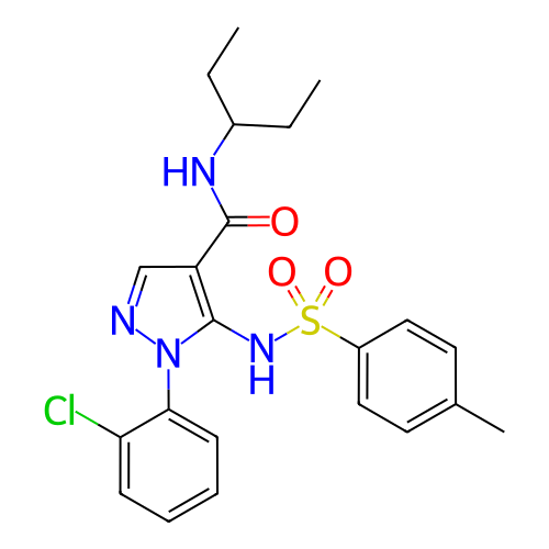 Chemical structure of BindingDB Monomer ID 50419367