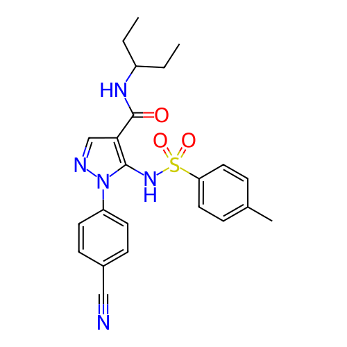 Chemical structure of BindingDB Monomer ID 50419368