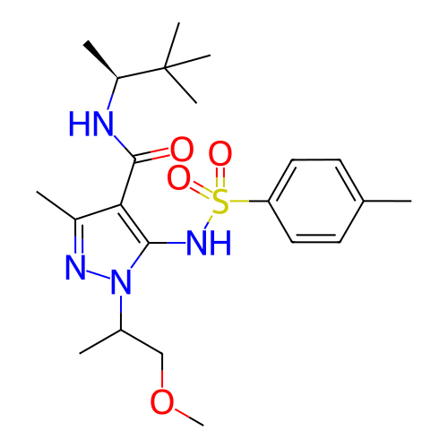 Chemical structure of BindingDB Monomer ID 50419567
