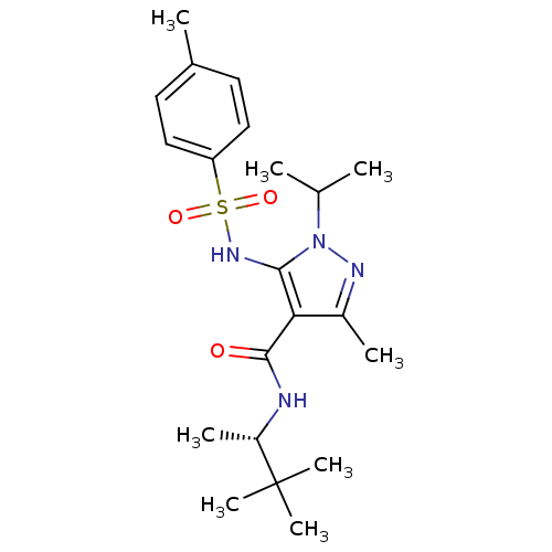 Chemical structure of BindingDB Monomer ID 50419573