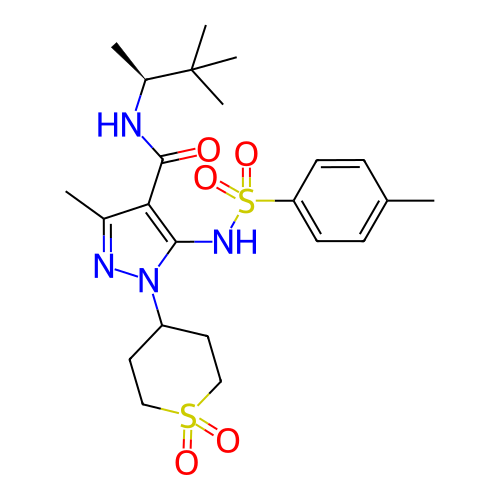 Chemical structure of BindingDB Monomer ID 50419576