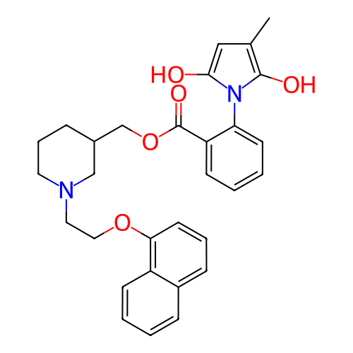Chemical structure of BindingDB Monomer ID 50419789