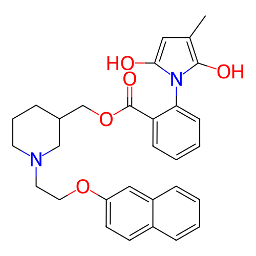 Chemical structure of BindingDB Monomer ID 50419790