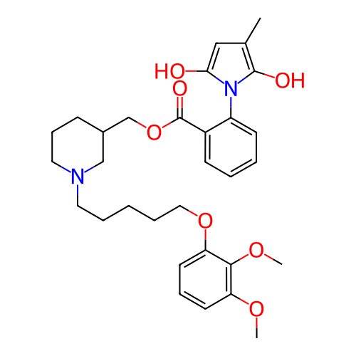 Chemical structure of BindingDB Monomer ID 50419800