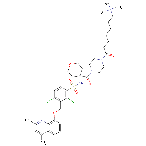 Chemical structure of BindingDB Monomer ID 50419904