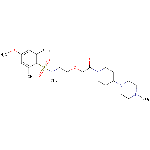 Chemical structure of BindingDB Monomer ID 50420572