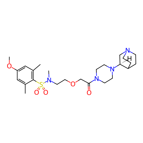 Chemical structure of BindingDB Monomer ID 50420584