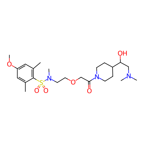 Chemical structure of BindingDB Monomer ID 50420586