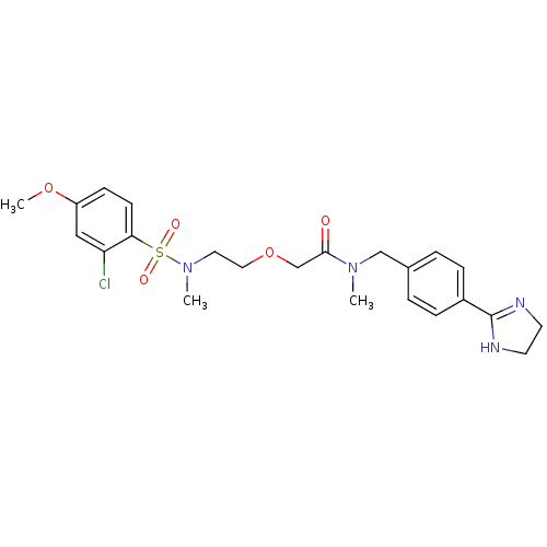 Chemical structure of BindingDB Monomer ID 50420598