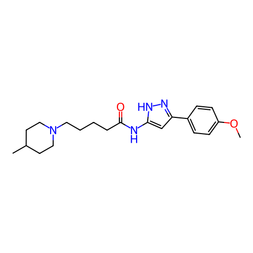 Chemical structure of BindingDB Monomer ID 50420620