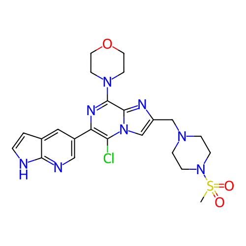 Chemical structure of BindingDB Monomer ID 50420735