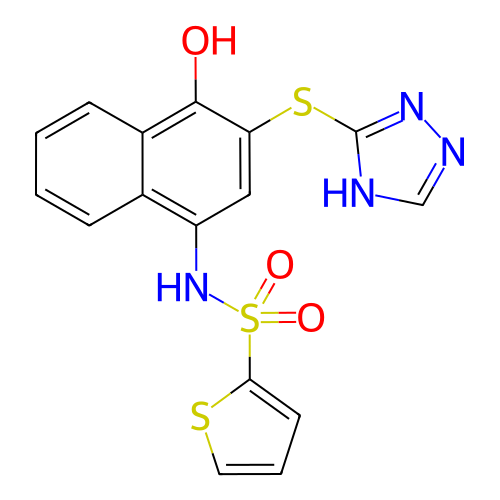 Chemical structure of BindingDB Monomer ID 50420781