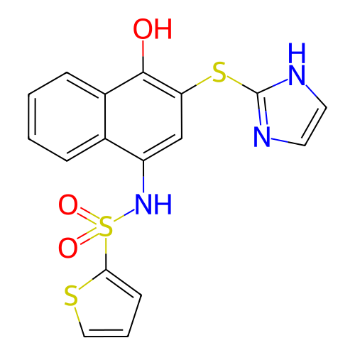 Chemical structure of BindingDB Monomer ID 50420785