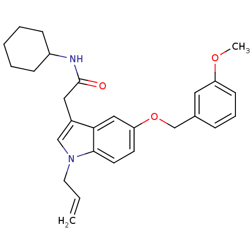 Chemical structure of BindingDB Monomer ID 50420879