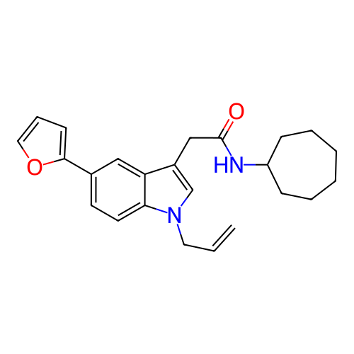Chemical structure of BindingDB Monomer ID 50420880