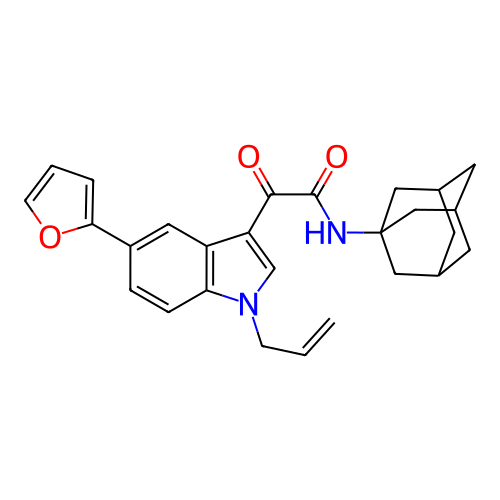 Chemical structure of BindingDB Monomer ID 50420891