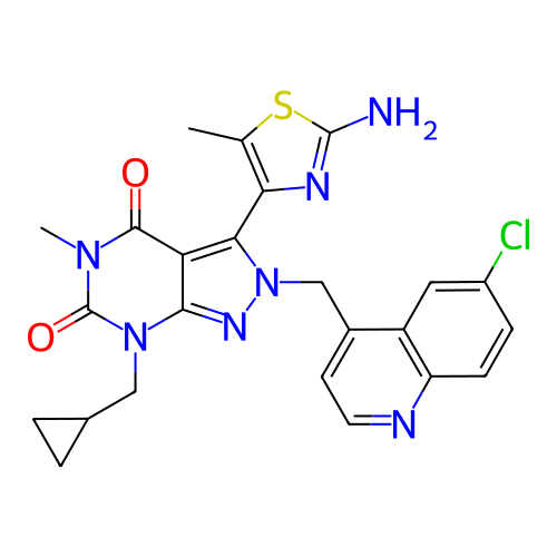 Chemical structure of BindingDB Monomer ID 50421051