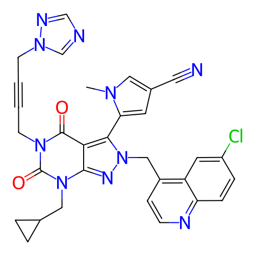 Chemical structure of BindingDB Monomer ID 50421064