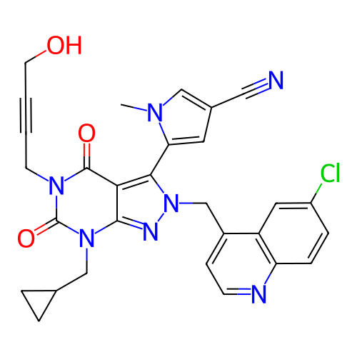 Chemical structure of BindingDB Monomer ID 50421068