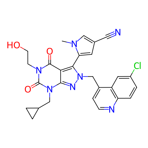 Chemical structure of BindingDB Monomer ID 50421074