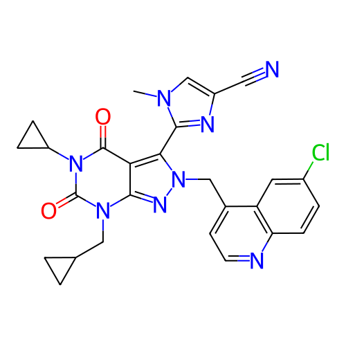 Chemical structure of BindingDB Monomer ID 50421084