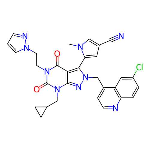 Chemical structure of BindingDB Monomer ID 50421087