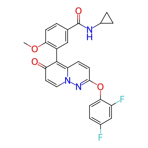 Chemical structure of BindingDB Monomer ID 50421139